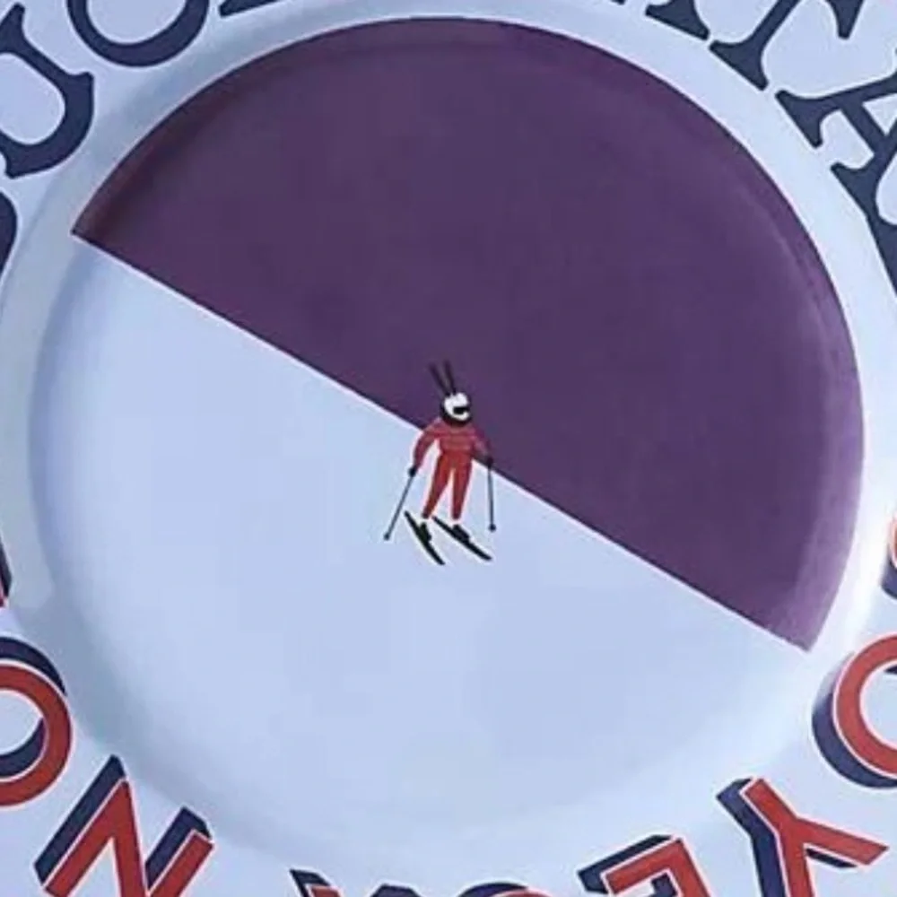 Anthropologie NWT Après Ski Stoneware Dessert Plate